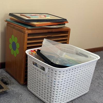 Vintage teacher supplies