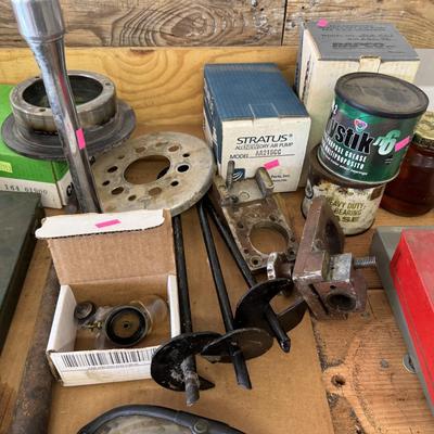 Miscellaneous tools and aircraft parts