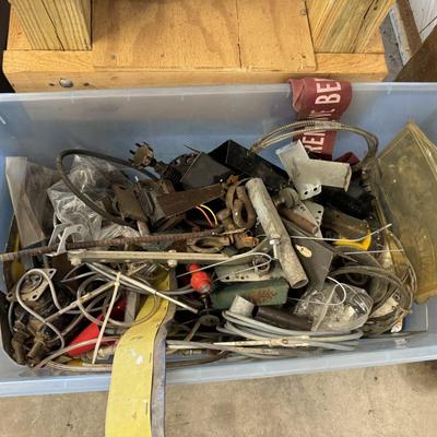Miscellaneous tools and aircraft parts