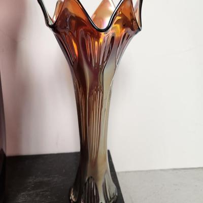 Violet vases