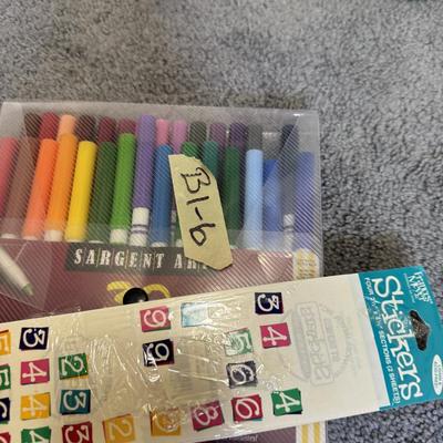 Scrapbooking supplies