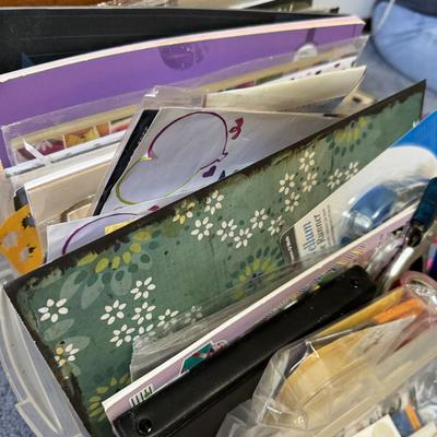 Scrapbooking supplies