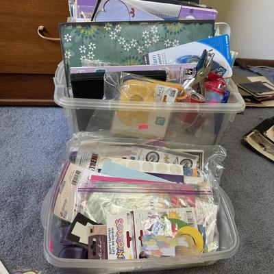 Scrapbooking supplies