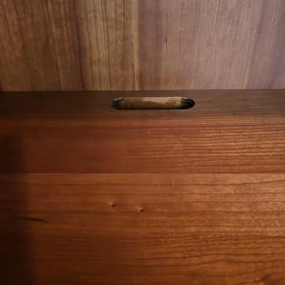 Four Shelf Wood Storage Cabinet (LR-JS)
