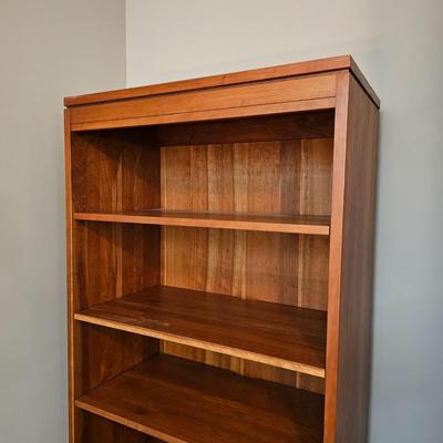 Four Shelf Wood Storage Cabinet (LR-JS)