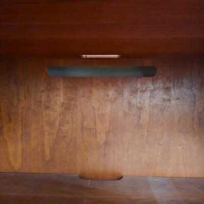 Four Shelf Wood Storage Cabinet (LR-JS)