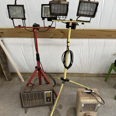 Heaters and lights