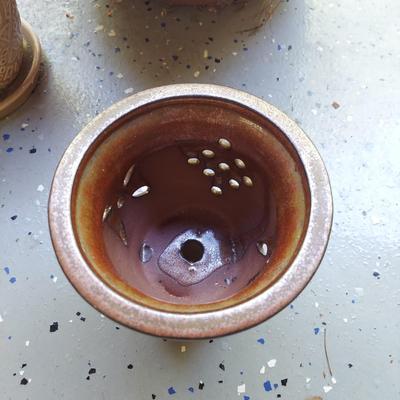 Four Ceramic Plant Pots (G-BBL)