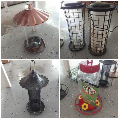 Bird Feeders w/ Bird Books, Bushnell Binoculars, and More (G-BBL)