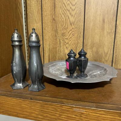 Silver plated dishes