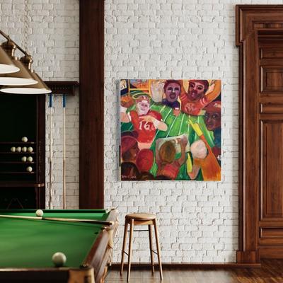 118 "Saint Joe" 1993 Oil on Canvas by Ellen Into