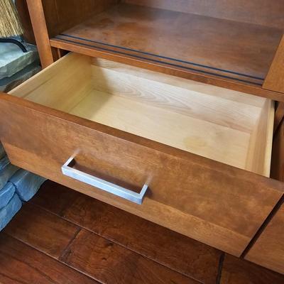 Canadel Wood/Glass Storage Case (LR-JS)