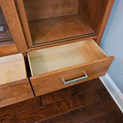 Canadel Wood/Glass Storage Case (LR-JS)