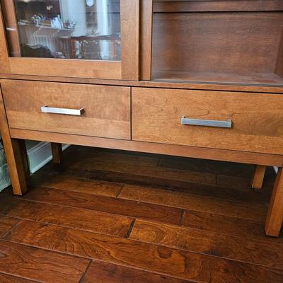 Canadel Wood/Glass Storage Case (LR-JS)