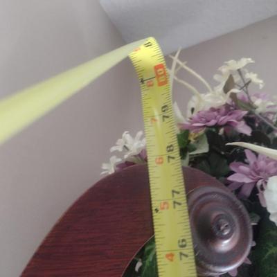 Vintage Wooden Corner Hutch (No Contents)