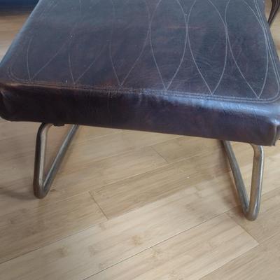 Vintage Adjustable Foot Stool