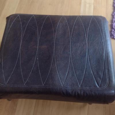 Vintage Adjustable Foot Stool