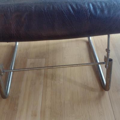 Vintage Adjustable Foot Stool