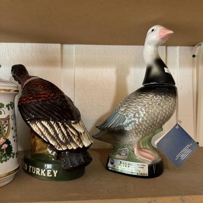 Animal Decanters and Bar box