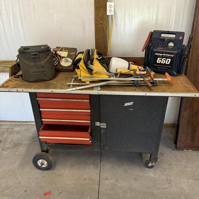 Work bench and tools