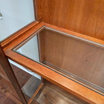 Stickley Glass Door Lighted Display Cabinet (DR-JS)