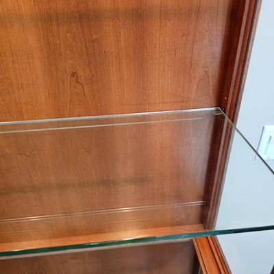 Stickley Glass Door Lighted Display Cabinet (DR-JS)
