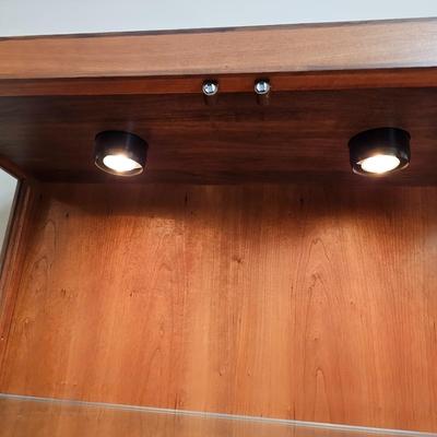 Stickley Glass Door Lighted Display Cabinet (DR-JS)