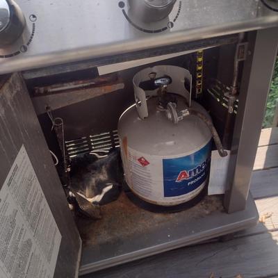 Weber Three Burner 'Spirit' Grill with Cover