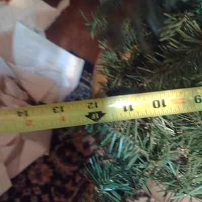 Artificial Tree- Measures Approx 12" Wide, 69" Tall