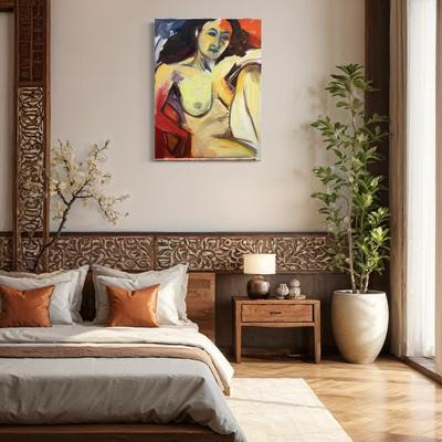 122 "Bobby II" Nude Woman 1987 Oil on Canvas