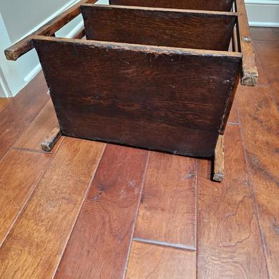 Vintage Oak Display Stand (DR-JS)