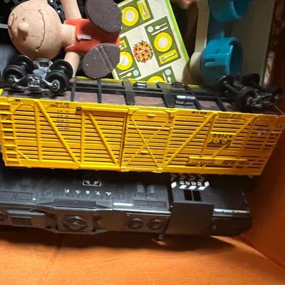 Variety of Vintage Metal Trains and Tracks, etc