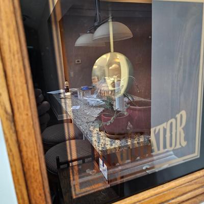 Howard Miller Oak Cabinet Regulator Style Clock (DR-JS)