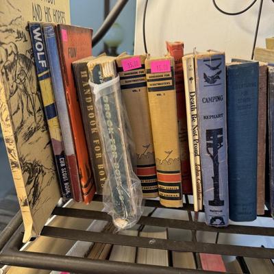 Vintage bibles & Boy Scout books