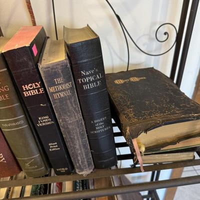 Vintage bibles & Boy Scout books