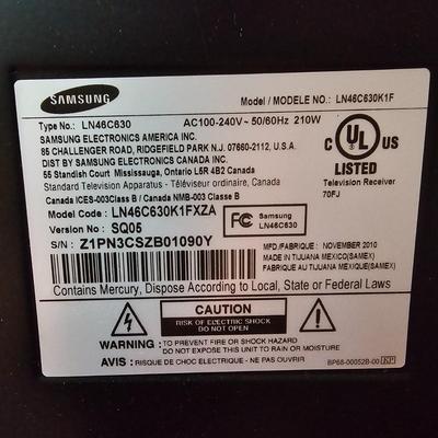 Samsung 46" Flat Screen TV & Amazon Fire Stick (LR-JS)