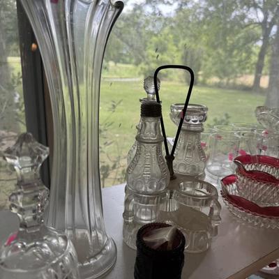 Glass party ware