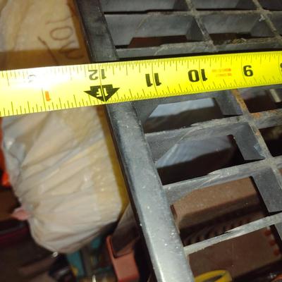 Composite Five Shelf Unit- Measures Approx 36" Wide, 12" Deep, 72" Tall (No Contents)