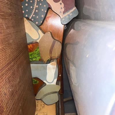 Variety of Wood Art, Decor, and Other Household items