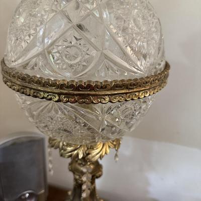 Vintage crystal lamp