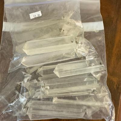 Vintage crystal lamp