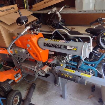 YardMax 28 Ton Gas Log Splitter- Model YS2865- 25.5" Log Capacity