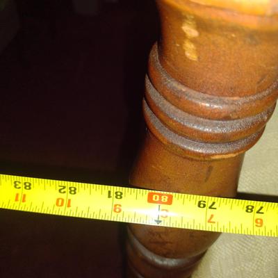 Full Size Bed with Wooden Head and Foot Boards