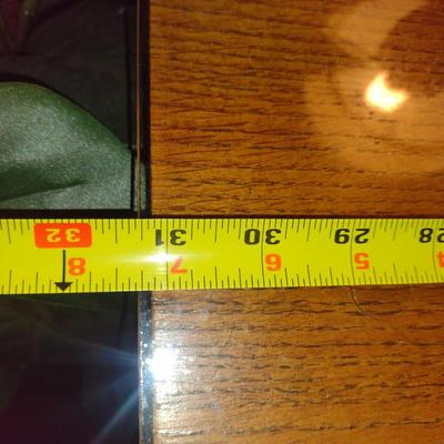 Wooden Wash Stand- Approx 31" Wide, 16 3/4" Deep (No Contents)