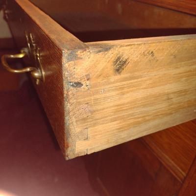 Wooden Wash Stand- Approx 31" Wide, 16 3/4" Deep (No Contents)