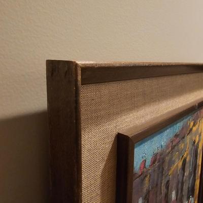 Samuel Grodensky Signed Oil Painting (D-JS)