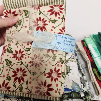 Fabric bundle lot #2 - holiday