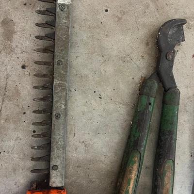 Black & Decker Electric Hedge Trimmer, etc