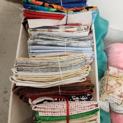 Last fabric lot - fleece etc