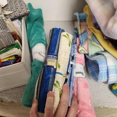 Last fabric lot - fleece etc
